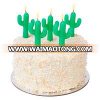 Happy Summer Themed Cactus Cake Pick happy birthday fireworks candle